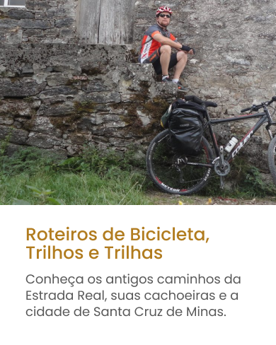 roteiros de bicicleta trilhos e trilhas